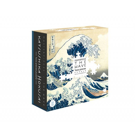 Puzzle 1000 el. The Wave - Hokusai | Londji®