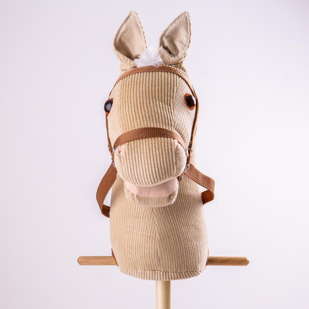 Drewniany konik na kiju Hobby Horse | Bigjigs Toys®