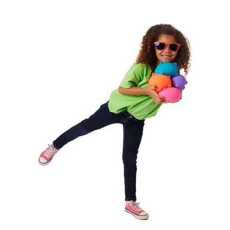 Schylling Gniotek sensoryczny Cool Cat SUPER (SET: 6 szt) | Bigjigs Toys®