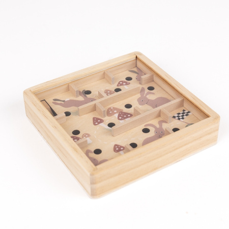 Gra drewniana, mini labirynt z kulką | Egmont Toys®
