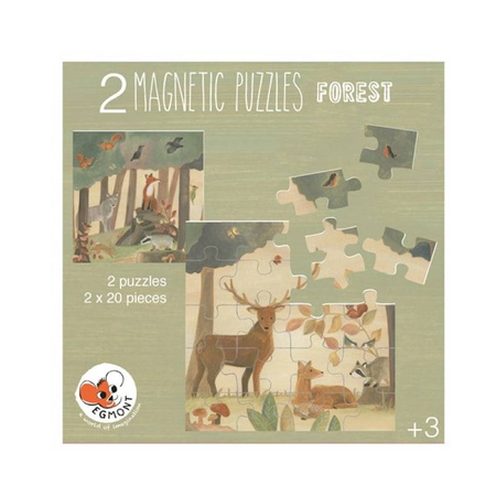 Puzzle magnetyczne Las | Egmont Toys®