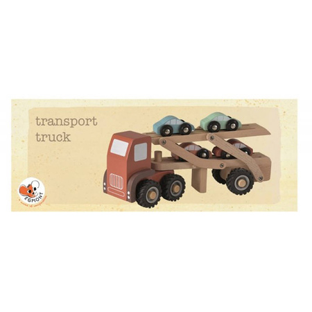 Drewniana ciężarówka transportowa | Egmont Toys® 