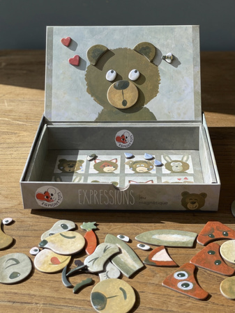 Gra magnetyczna Emocje - ekspresje | Egmont Toys®