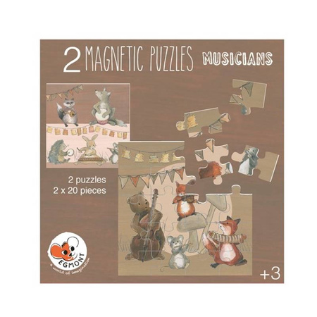 Puzzle magnetyczne Muzycy | Egmont Toys®