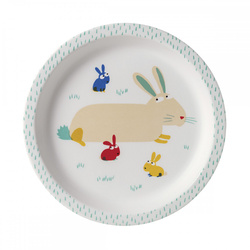 Talerz fi 18 cm dla małych dzieci, Farma | Maison Petit Jour®