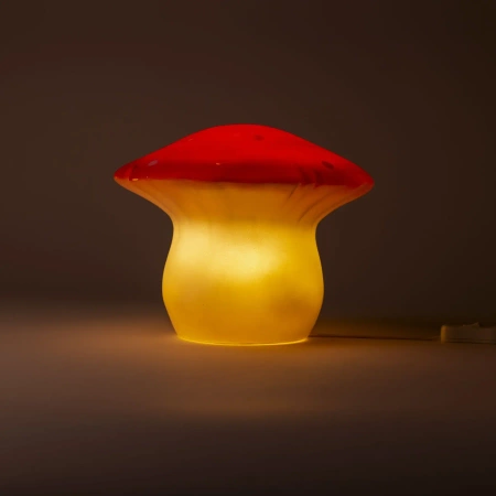 Lampka nocna LED, Grzybek średni, Czerwony | Egmont Toys®