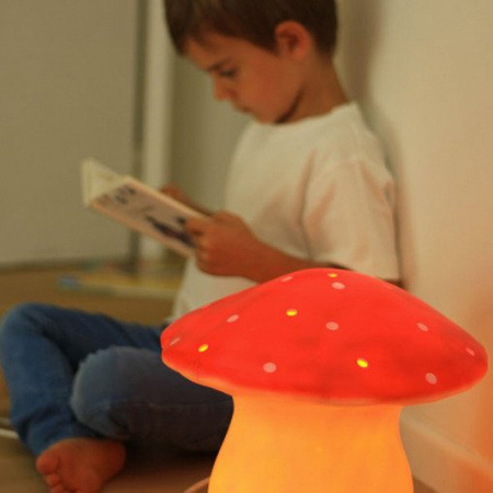 Lampka nocna LED, Grzybek duży, czerwony | Egmont Toys®