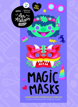 Magic Masks - kreatywna zabawa | Gallimard®