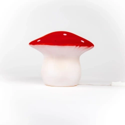 Lampka nocna LED, Grzybek średni, Czerwony | Egmont Toys®