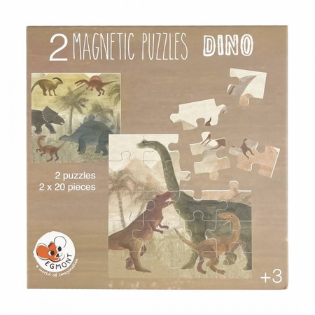 Puzzle magnetyczne Dinozaury | Egmont Toys®