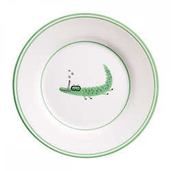 Talerz deserowy fi 20 cm Małe Rzeczy - Aligator | Maison Petit Jour®