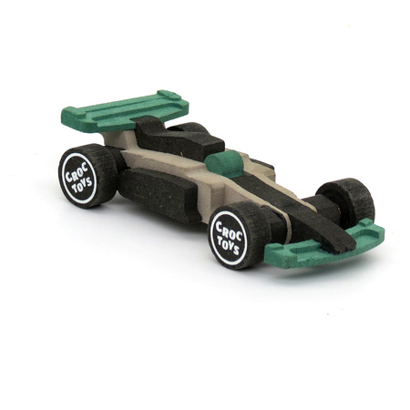 DIY Drewniany pojazd: 1 x Formuła | Croc Toys®