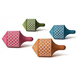 Fish Tops - zestaw bączków drewnianych, Rybki 20 szt/kpl