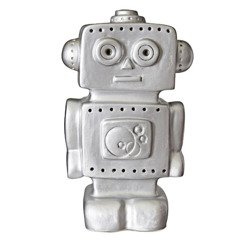 Lampka nocna LED, Robot, srebrna | Egmont Toys®