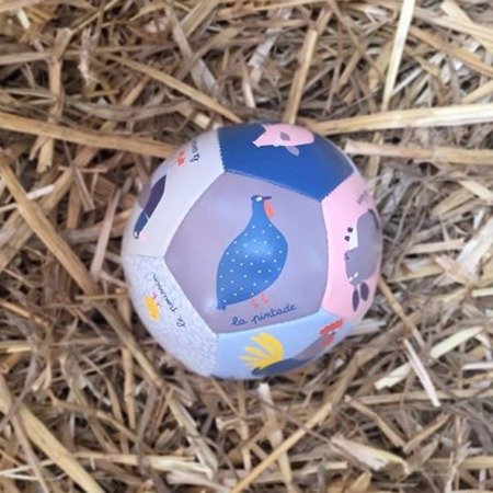 Miękka piłka dla niemowląt i małych dzieci, seria Farma | Maison Petit Jour®
