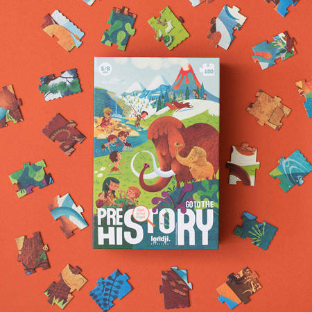 Puzzle dla dzieci, Ruszaj do Prehistorii! | Londji®