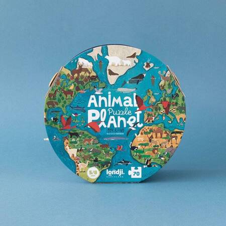 Puzzle z grą obserwacyjną Animal Planet | Londji®